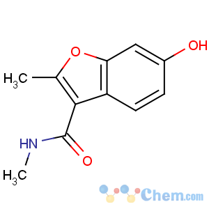 CAS No:638217-08-0 6-hydroxy-N,2-dimethyl-1-benzofuran-3-carboxamide