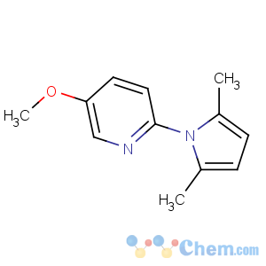 CAS No:638352-78-0 2-(2,5-dimethylpyrrol-1-yl)-5-methoxypyridine
