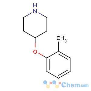 CAS No:63843-42-5 4-(2-methylphenoxy)piperidine