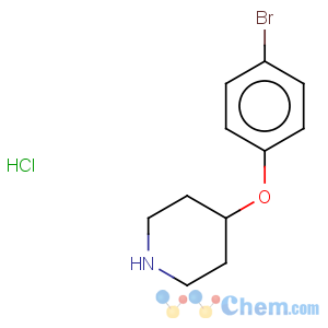 CAS No:63843-58-3 Piperidine,4-(4-bromophenoxy)-, hydrochloride (1:1)