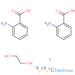 CAS No:63861-55-2 bis(anthranilato-N,O)[ethane-1,2-diolato(2-)-O,O']titanium