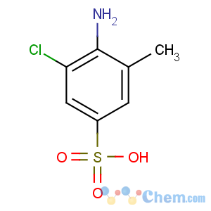 CAS No:6387-14-0 Benzenesulfonic acid,4-amino-3-chloro-5-methyl-
