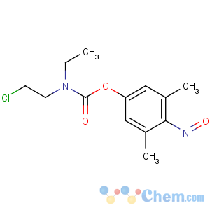 CAS No:63884-90-2 (3,5-dimethyl-4-nitrosophenyl) N-(2-chloroethyl)-N-ethylcarbamate