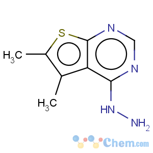 CAS No:63894-54-2 Thieno[2,3-d]pyrimidine,4-hydrazinyl-5,6-dimethyl-
