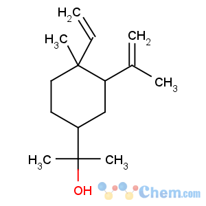 CAS No:639-99-6 2-[(1R,3S,4S)-4-ethenyl-4-methyl-3-prop-1-en-2-ylcyclohexyl]propan-2-ol