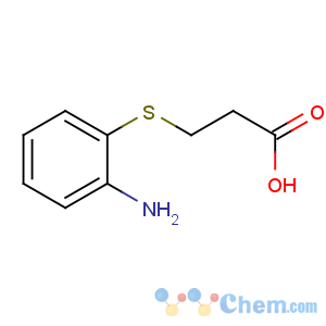 CAS No:63928-26-7 Propanoic acid,3-[(2-aminophenyl)thio]-