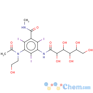 CAS No:63941-73-1 D-Gluconamide,N-[3-[acetyl(2-hydroxyethyl)amino]-2,4,6-triiodo-5-[(methylamino)carbonyl]phenyl]-