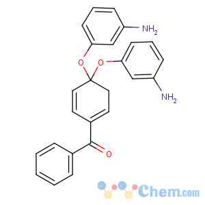 CAS No:63948-92-5 [4,4-bis(3-aminophenoxy)cyclohexa-1,5-dien-1-yl]-phenylmethanone