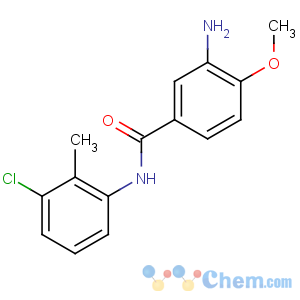 CAS No:63969-05-1 3-amino-N-(3-chloro-2-methylphenyl)-4-methoxybenzamide