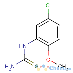 CAS No:63980-69-8 (5-chloro-2-methoxyphenyl)thiourea