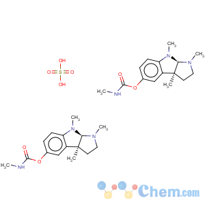 CAS No:64-47-1 PHYSOSTIGMINE SULFATE			