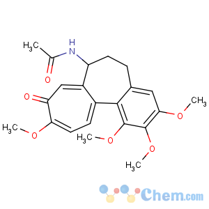 CAS No:64-86-8 N-[(7S)-1,2,3,10-tetramethoxy-9-oxo-6,<br />7-dihydro-5H-benzo[a]heptalen-7-yl]acetamide