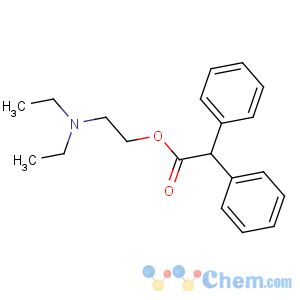 CAS No:64-95-9 2-(diethylamino)ethyl 2,2-diphenylacetate