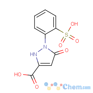 CAS No:6402-05-7 3-oxo-2-(2-sulfophenyl)-1H-pyrazole-5-carboxylic acid