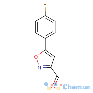 CAS No:640292-06-4 5-(4-fluorophenyl)-1,2-oxazole-3-carbaldehyde