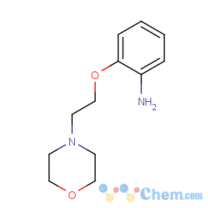 CAS No:64039-56-1 2-(2-morpholin-4-ylethoxy)aniline