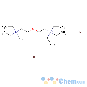 CAS No:64049-86-1 Ethanaminium,2-[2-(diethylmethylammonio)ethoxy]-N,N,N-triethyl-, dibromide (9CI)