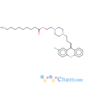 CAS No:64053-00-5 Decanoic acid,2-[4-[(3Z)-3-(2-chloro-9H-thioxanthen-9-ylidene)propyl]-1-piperazinyl]ethylester