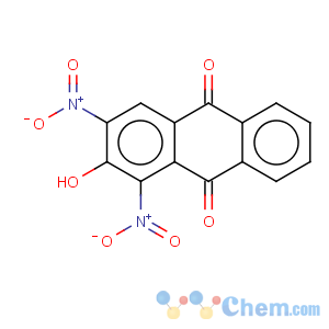 CAS No:6407-61-0 9,10-Anthracenedione,2-hydroxy-1,3-dinitro-