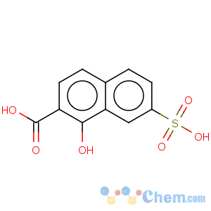 CAS No:6407-91-6 2-Naphthalenecarboxylicacid, 1-hydroxy-7-sulfo-