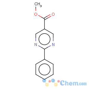 CAS No:64074-29-9 5-Pyrimidinecarboxylicacid, 2-phenyl-, methyl ester