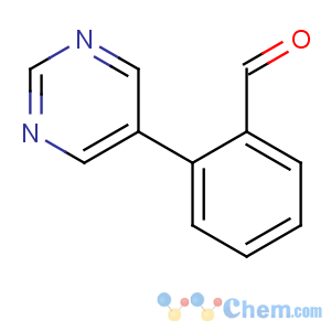 CAS No:640769-71-7 2-pyrimidin-5-ylbenzaldehyde