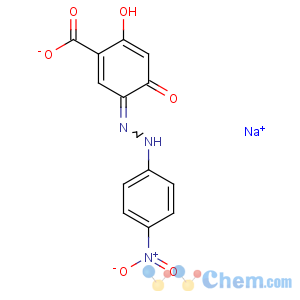 CAS No:6409-04-7 2,4-Dihydroxy-4'-nitroazobenzene-5-carboxylic acid sodium salt