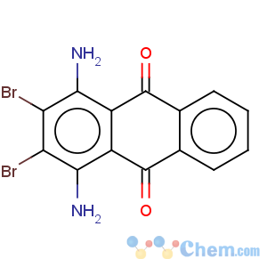 CAS No:6409-15-0 9,10-Anthracenedione,1,4-diamino-2,3-dibromo-