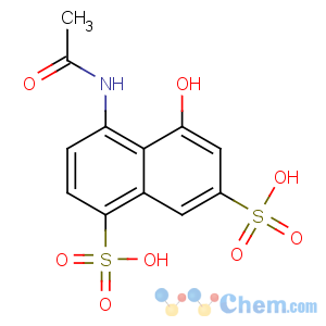 CAS No:6409-21-8 1,7-Naphthalenedisulfonicacid, 4-(acetylamino)-5-hydroxy-