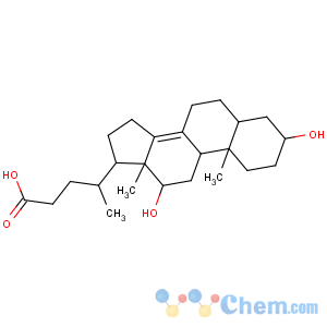 CAS No:641-81-6 (4R)-4-[(3R,5R,9R,10S,12S,13R,17R)-3,12-dihydroxy-10,13-dimethyl-2,3,4,<br />5,6,7,9,11,12,15,16,<br />17-dodecahydro-1H-cyclopenta[a]phenanthren-17-yl]pentanoic acid