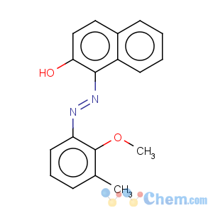 CAS No:6410-20-4 2-Naphthalenol,1-[2-(2-methoxy-5-methylphenyl)diazenyl]-