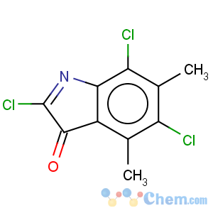CAS No:6411-58-1 3H-Indol-3-one,2,5,7-trichloro-4,6-dimethyl-