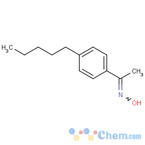 CAS No:64128-28-5 N-[1-(4-pentylphenyl)ethylidene]hydroxylamine