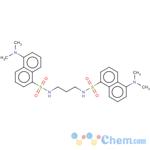 CAS No:64144-62-3 1-Naphthalenesulfonamide,N,N'-1,3-propanediylbis[5-(dimethylamino)-