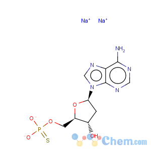 CAS No:64145-26-2 Adenosine, 2'-deoxy-,5'-(dihydrogen phosphorothioate)