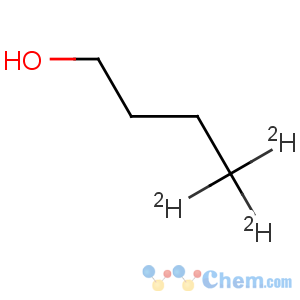 CAS No:64156-70-3 1-Butan-4,4,4-d3-ol(9CI)