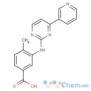 CAS No:641569-94-0 4-methyl-3-[(4-pyridin-3-ylpyrimidin-2-yl)amino]benzoic acid