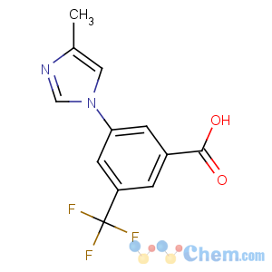 CAS No:641571-13-3 3-(4-methylimidazol-1-yl)-5-(trifluoromethyl)benzoic acid