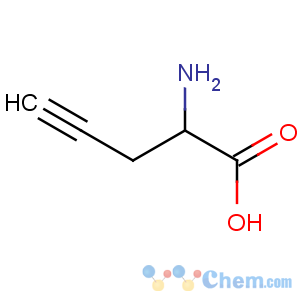 CAS No:64165-64-6 2-aminopent-4-ynoic acid