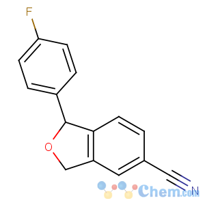 CAS No:64169-67-1 1-(4-fluorophenyl)-1,3-dihydro-2-benzofuran-5-carbonitrile
