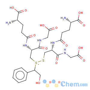 CAS No:64186-97-6 Glycine, L-g-glutamyl-S-(2-hydroxy-1-phenylethyl)-L-cysteinyl-(9CI)