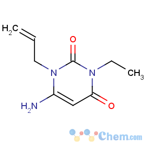 CAS No:642-44-4 6-amino-3-ethyl-1-prop-2-enylpyrimidine-2,4-dione