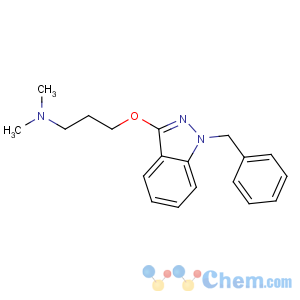 CAS No:642-72-8 3-(1-benzylindazol-3-yl)oxy-N,N-dimethylpropan-1-amine