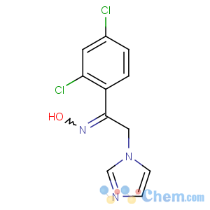 CAS No:64211-06-9 (NZ)-N-[1-(2,4-dichlorophenyl)-2-imidazol-1-ylethylidene]hydroxylamine