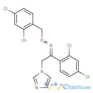 CAS No:64211-45-6 (Z)-1-(2,4-dichlorophenyl)-N-[(2,<br />4-dichlorophenyl)methoxy]-2-imidazol-1-ylethanimine