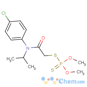 CAS No:64249-01-0 N-(4-chlorophenyl)-2-dimethoxyphosphinothioylsulfanyl-N-propan-2-<br />ylacetamide