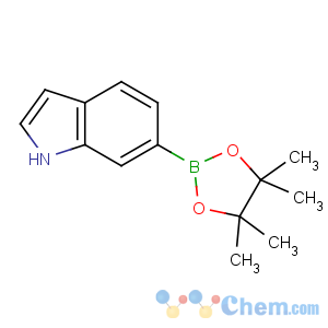 CAS No:642494-36-8 6-(4,4,5,5-tetramethyl-1,3,2-dioxaborolan-2-yl)-1H-indole