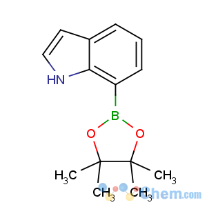 CAS No:642494-37-9 7-(4,4,5,5-tetramethyl-1,3,2-dioxaborolan-2-yl)-1H-indole