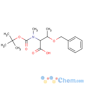 CAS No:64263-80-5 (2S,<br />3R)-2-[methyl-[(2-methylpropan-2-yl)oxycarbonyl]amino]-3-<br />phenylmethoxybutanoic acid