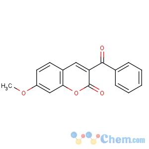 CAS No:64267-12-5 3-benzoyl-7-methoxychromen-2-one